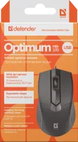 Миша DEFENDER (52270)Optimum MB-270 USB (чорна),1000 dpi, 3 кнопки