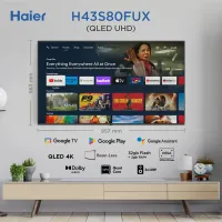 Телевізор HAIER H43S80FUX рідкокристалічний