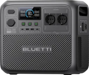 Зарядна станція Bluetti Elite 200 V2 / 2600 Вт / 2073.6 Вт⋅год / LiFePO4 (P-EL200V2-EU-GY-010)