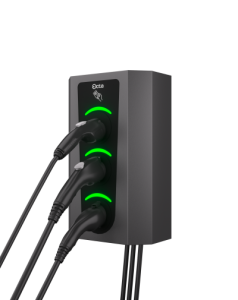 Зарядна станція Octa smart wall Type 2 7,4 кВт 5м + Type 1 7,4 кВт 5м + Type GBT 7,4 кВт 5м
