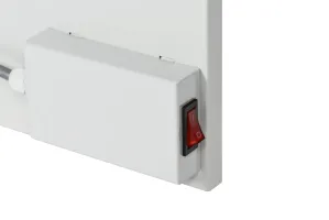 Обігрівач керамічна панель Ardesto HCP-400BGM, 400Вт, 8м2, мех. керування, IP54, бежевий мармур