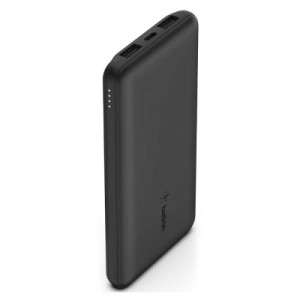 Акумулятор портативний літій-іонний Power Bank Belkin 10000мА·год, 15Вт, 2хUSB-A/USB-C, чорний (BPB011BTBK)