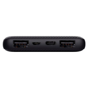 Акумулятор портативний літій-іонний Power Bank Trust Primo ECO, 10000mAh, 2хUSB-A/USB-C, 15W, чорний