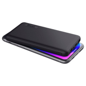Акумулятор портативний літій-іонний Power Bank Trust Primo ECO, 10000mAh, 2хUSB-A/USB-C, 15W, чорний