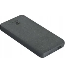 Акумулятор портативний Hama Fabric 10, 10 000 mAh, сірий