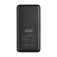 Акумулятор портативний 2E Geometry 20000mAh PD+QC 3.0 18W (2E-PB2072PD-Black)