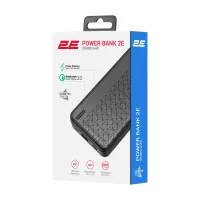 Акумулятор портативний 2E Geometry 20000mAh PD+QC 3.0 18W (2E-PB2072PD-Black)