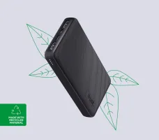 Акумулятор портативний Trust Primo ECO, 20000мА·год, 2хUSBA, USB-C, 15W, чорний (24676_TRUST)
