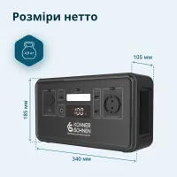 Портативна зарядна станція Konner&Sohnen KS 500PS