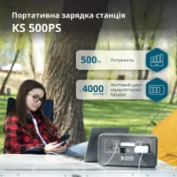 Портативна зарядна станція Konner&Sohnen KS 500PS