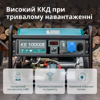Генератор бензиновий Konner&Sohnen KS 10000E
