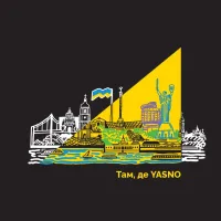 Футболка Київ. Там, де YASNO