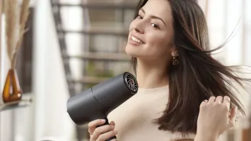 Фен Philips 5000 Series, 2100Вт, 3 режими, іонізація, хол. обдув, темно-сірий (BHD504/00)