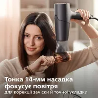 Фен Philips 5000 Series, 2100Вт, 3 режими, іонізація, хол. обдув, темно-сірий (BHD504/00)