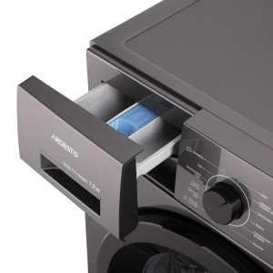 Пральна машина Ardesto Black Mars WMS-7117IDGBD, 7кг, 1400, 48см, сіра