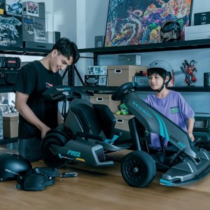 Карт Segway-Ninebot GoKart PRO 2, сіро-блакитний (AA.04.04.01.0004)