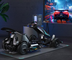 Карт Segway-Ninebot GoKart PRO 2, сіро-блакитний (AA.04.04.01.0004)