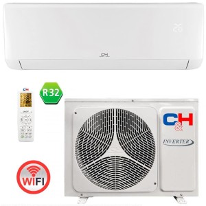 Кондиціонер Cooper&Hunter  Vital Inverter CH-S18FTXF2-NG, 55 м2, інвертор, Wi-Fi, білий