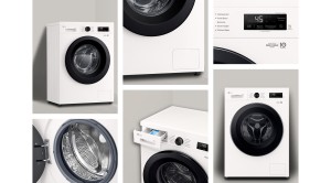 Пральна машина LG F2Y1NS6W, фронтальна, 6 кг, біла