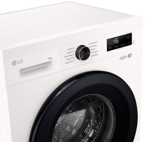 Пральна машина LG F2Y1NS6W, фронтальна, 6 кг, біла