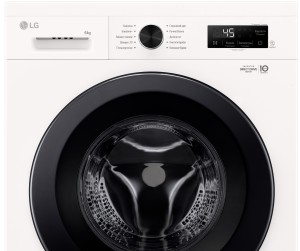 Пральна машина LG F2Y1NS6W, фронтальна, 6 кг, біла