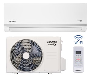 Кондиціонер Ardesto ACM-09INV-R32-WF-AG-S 25м2 інвертор 9000BTU Wi-Fi  білий